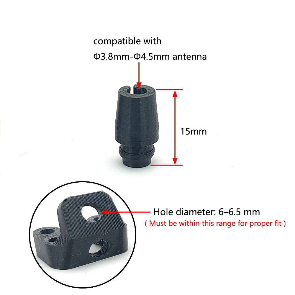 4pcs 3D Printing TPU for UFL/M - огляд і ціна Foxeer Reaper Extreme 2.5W Vtx