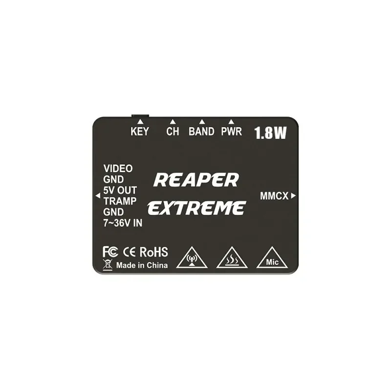 Foxeer Reaper Extreme 5.8G 1.8 - огляд і ціна Foxeer Reaper Extreme 2.5W Vtx