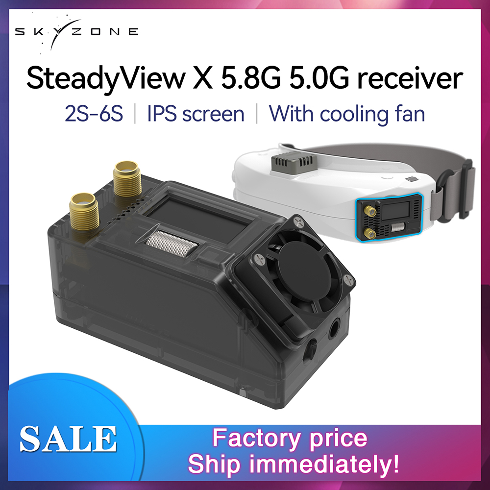SKYZONE Steadyview X 5/5.8G Re - огляд і ціна Skyzone Steadyview X Receiver Module